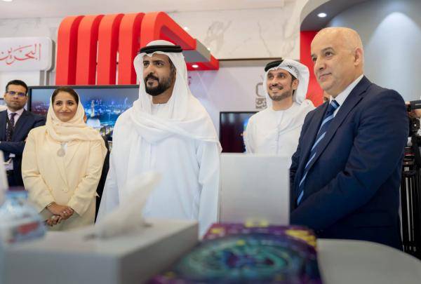 المبيضين يزور أجنحة دول خليجية في مهرجان الخليج للإذاعة والتلفزيون