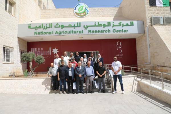 وفد ليبي يطلع على تجربة البحوث الزراعية في معالجة المياه غير التقليدية