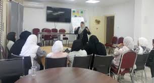 معسكر بيئي عن التغير المناخي بمركز شابات الوسطية