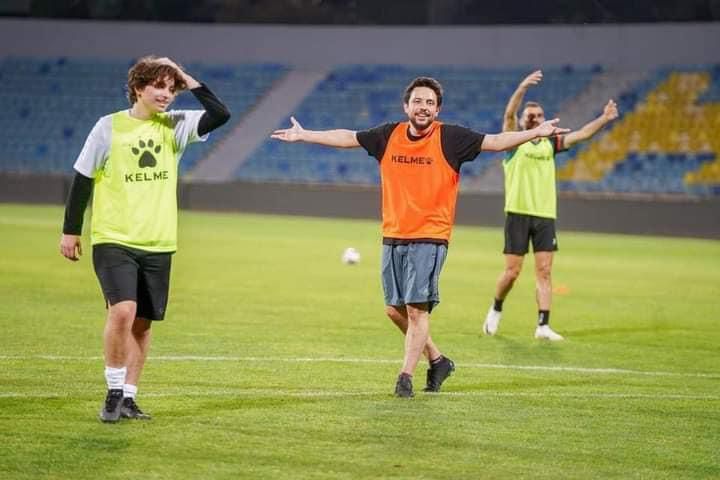 حضور ولي العهد تدريب “النشامى” يرفع معنوياتهم قبل المباراة الحاسمة بتصفيات كأس العالم