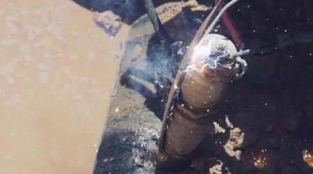 وزارة المياه تزيل مظلات مياه مخالفة في الرمثا