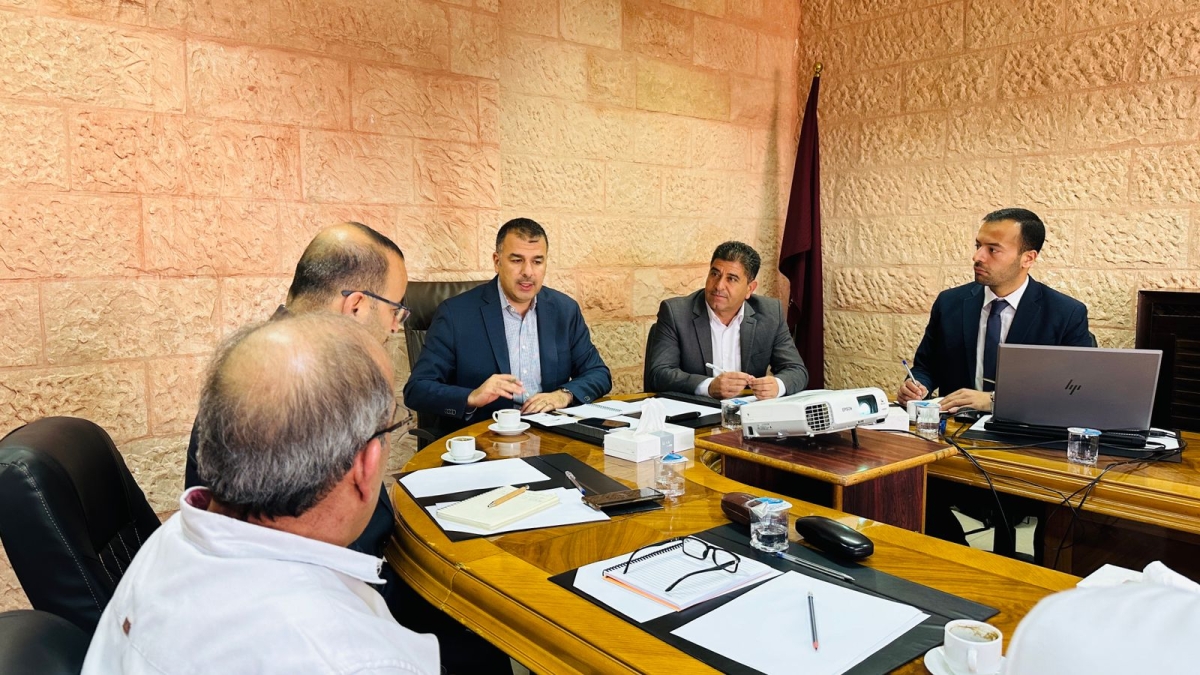 سلطة اقليم البترا تبحث مشروع مسؤولية المنتج الممتدة (EPR) بالتعاون مع المؤسسة الالمانية للتعاون الدولي (GIZ).