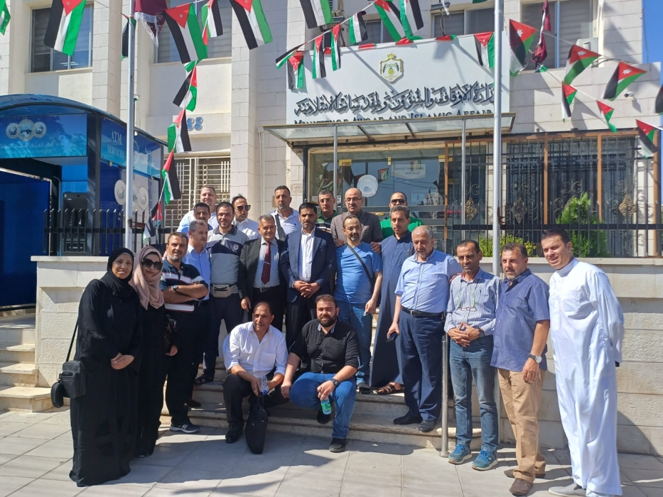 نقابة الصحفيين تودع بعثة الحج الصحفية والإعلامية