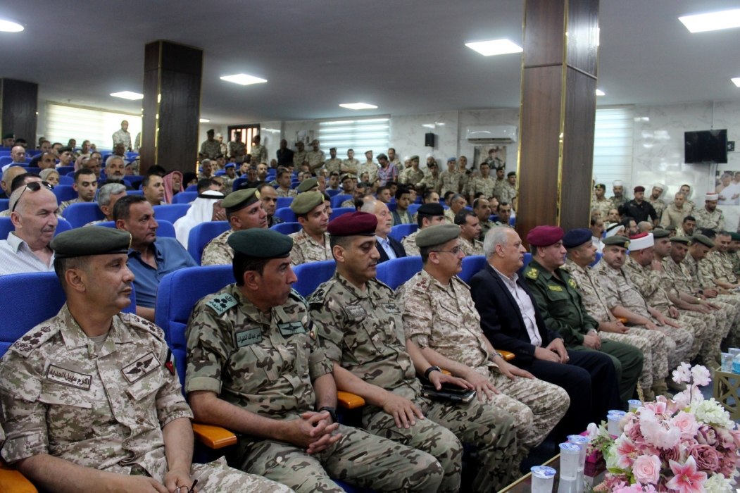 القوات المسلحة الأردنية تودع بعثة الحج العسكرية