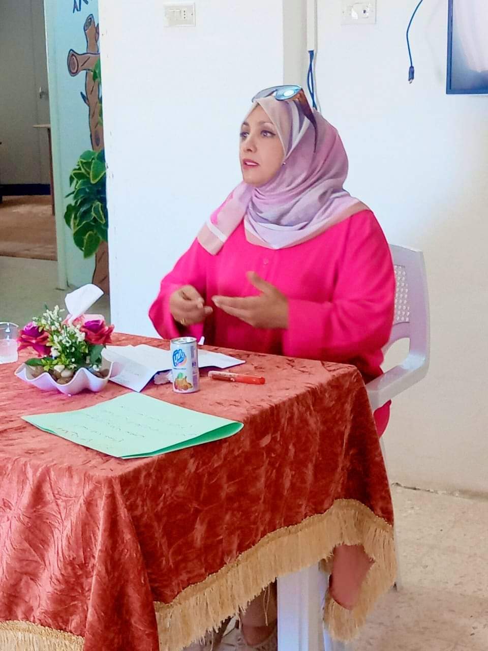 حزمة من الأنشطة في مركز شابات مؤاب