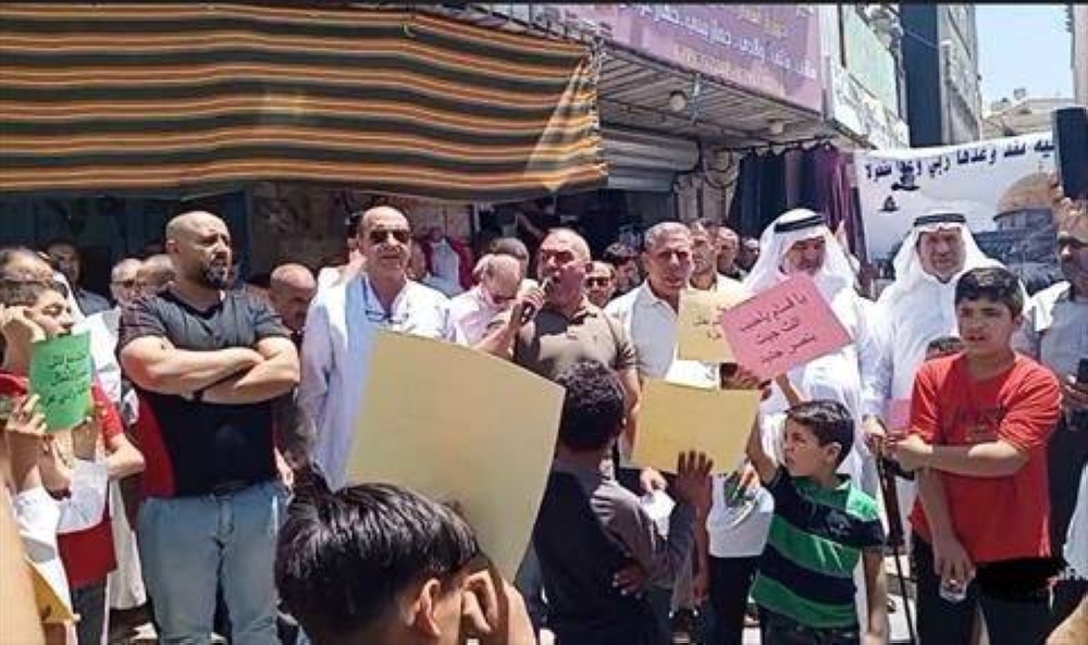 وقفة الكرك:غزة راس الحربة في مقاومة الاحتلال