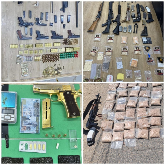 عاجل ...إدارة مكافحة المخدرات تلقي القبض على ٣٦ تاجراً ومروجاً للمخدرات...صور وتفاصيل