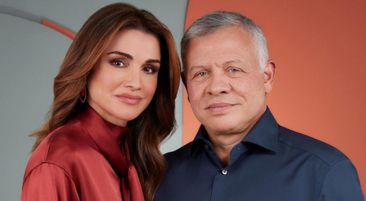 الملكة رانيا للملك: كل عام وأنت الحبيب والصديق والأمان