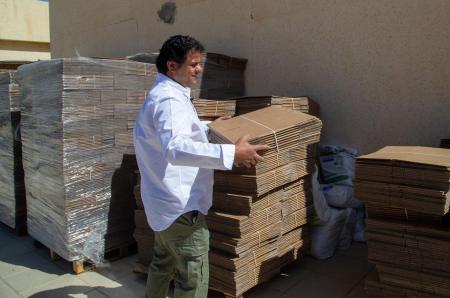 القلاب يوزع 103 رأس من الإبل نحرًها عند زيارة الملك للزرقاء