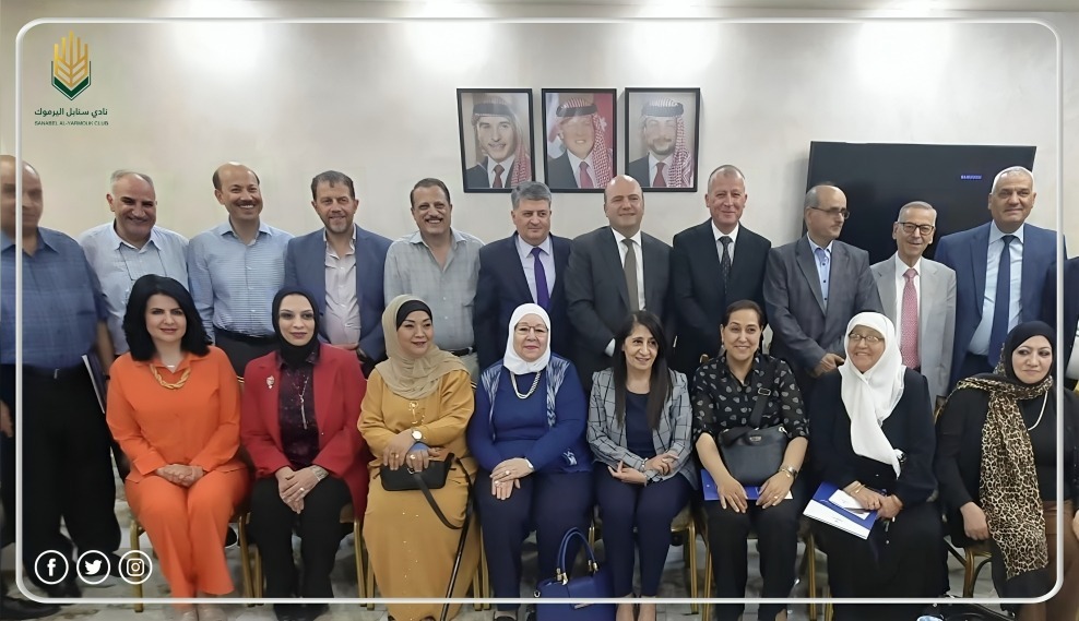 عَون الثقافية الوطنية تزور نادي سنابل اليرموك