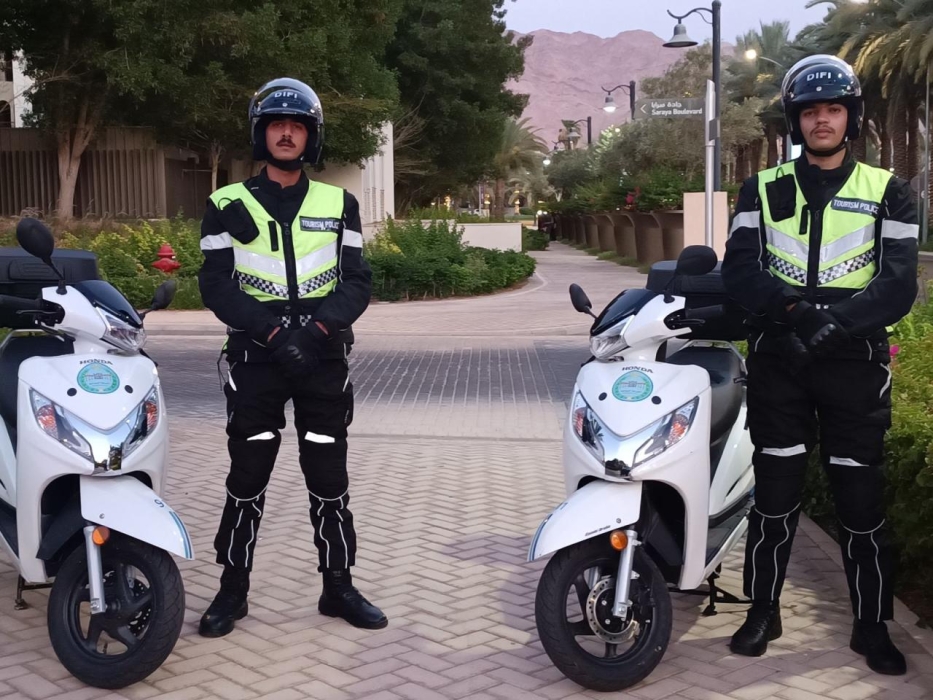 لأول مرة في الأردن .. دوريات أمنية بـالسكوتر (صور)