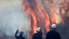حرائق في شمال إسرائيل بعد هجوم كثيف من حزب الله