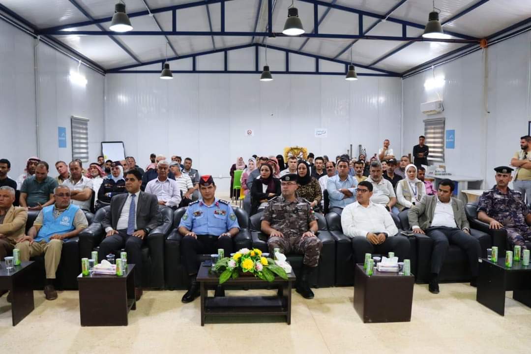 مديرية شؤون اللاجئين السوريين تطلق مبادرة (وعي) في مخيم الزعتري...صور