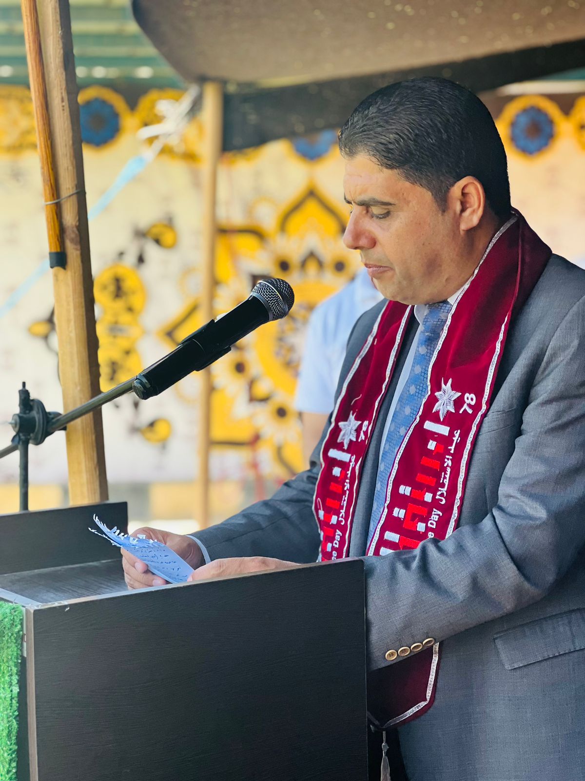 محافظ المفرق يرعى احتفال مديرية تربية البادية الشمالية الغربية بعيد الإستقلال