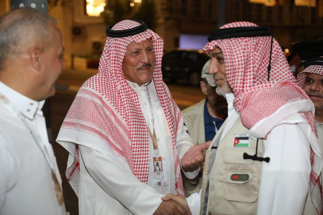 وزير الأوقاف والشؤون والمقدسات الإسلامية يزور بعثة حج الأمن العام
