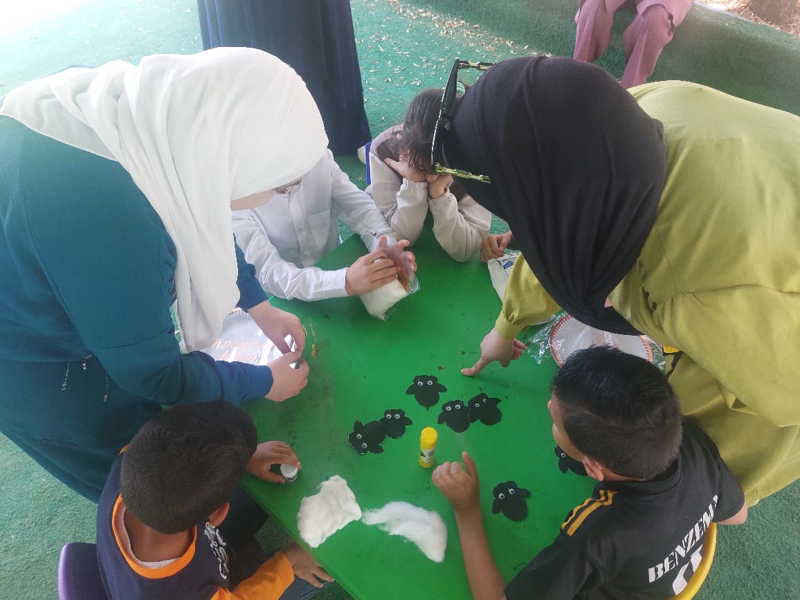 أنشطة متنوعة  لذوي الإعاقة  في الكرك