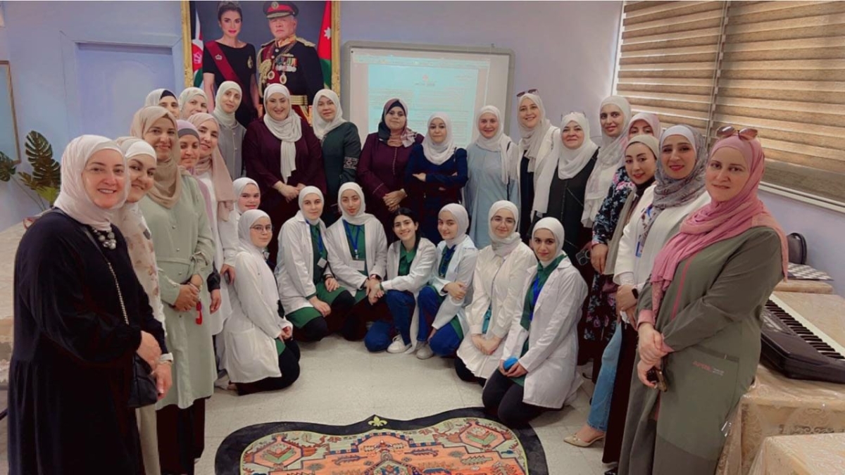 الطهراوي تفتتح غرفة تحت عنوان حاضنة الابداع والابتكار ضمن مبادرة سنبلة للعام2024