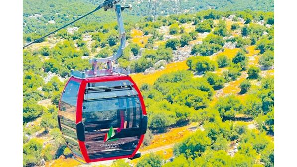 استكمال الاستعدادات لاستقبال زوار تلفريك عجلون خلال عطلة العيد