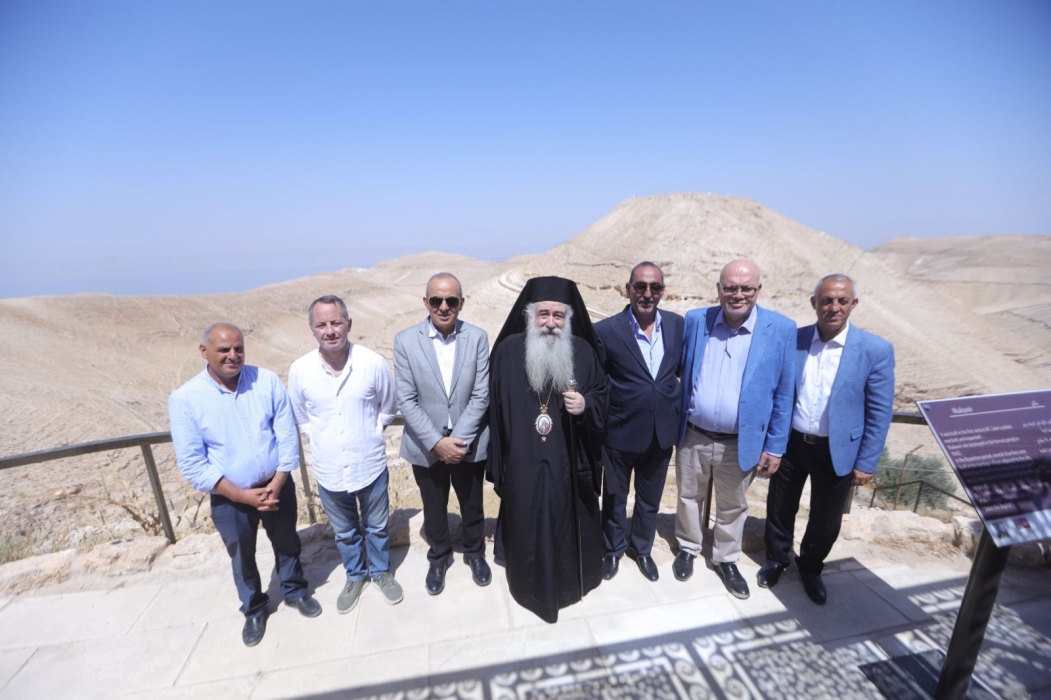 عَودةُ الحياةِ بعد 1400 عام إلى كنيسةِ القدّيس ملاخيوس الرّوميّة الأثريّة في مكاور – مأدبا...صور