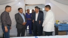 وفد من القيادة العامة للقوات المسلحة يزور المستشفى الميداني الأردني في نابلس