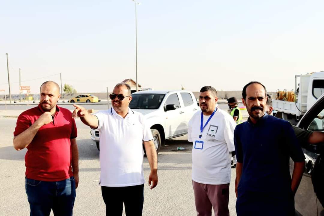 نائب رئيس بلدية الموقر  القضاة  يجري جولة  ميدانية تفقدية للاشراف على أعمال كوادر البلدية ... صور