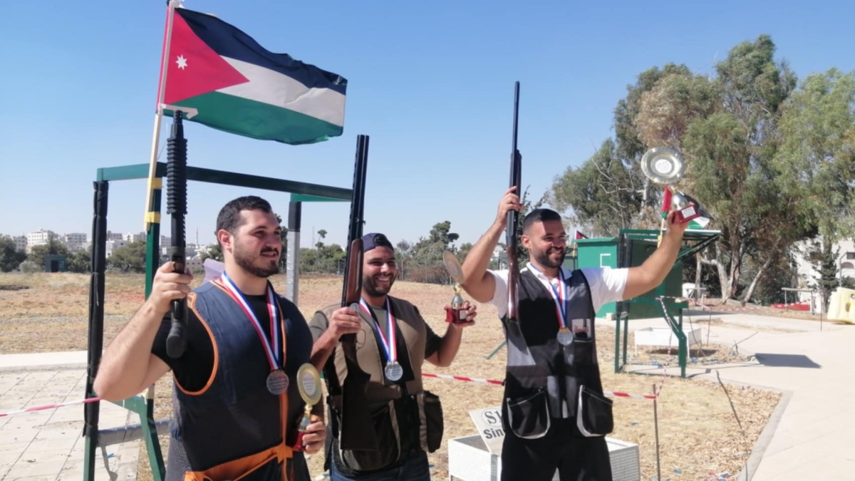 الجمعية الأردنية لرياضة الصيد تقيم بطولة الأميرة تغريد الثانية لرماية السبورتنج في نادي الرماية الملكي الأردني.