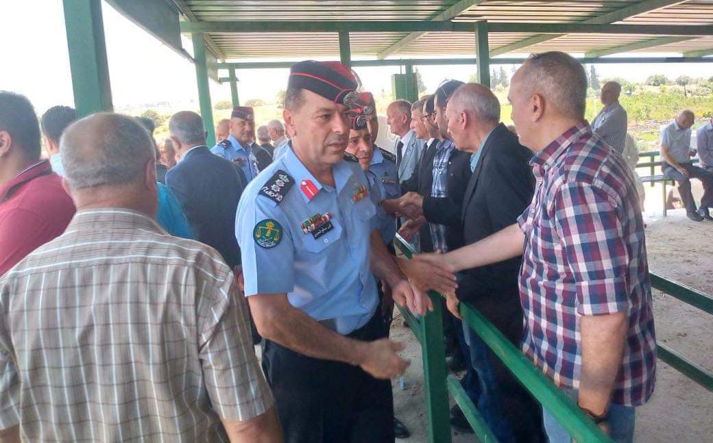 تشييع جثمان اللواء الركن الطيار المتقاعد عبدالحليم خالد زعل المحافظة