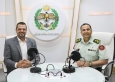 إذاعة الجيش العربي تستضيف المقدم القاضي العسكري شادي نايف العموش
