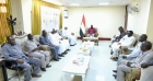 السودان : نائب رئيس مجلس السيادة مالك عقار يلتقي وفد ولاية غرب كردفان ...صور