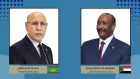 برهان يهنئ رئيس موريتانيا بمناسبة إعادة انتخابه