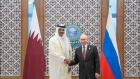 أمير قطر لبوتين: نسعى لإنهاء الحرب في غزة وعودة المحتجزين