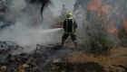 الدفاع المدني يتعامل مع 144 حريق أعشاب و60 حادث إطفاء