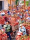 سوق الفاكهة في فيتنام