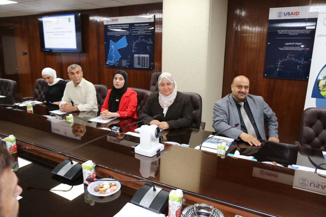 المياه والجامعة الأردنية توقعان مذكرة تفاهم في مجالات المياه وبحوثها والتدريب