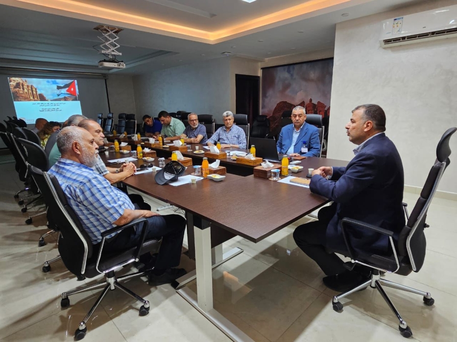 زيارة لجنة من نقابة المهندسين الاردنين لسلطة اقليم البترا، من اجل توحيد الجهود في الحد من التغير المناخي وإدارة  مخاطر الفيضانات.