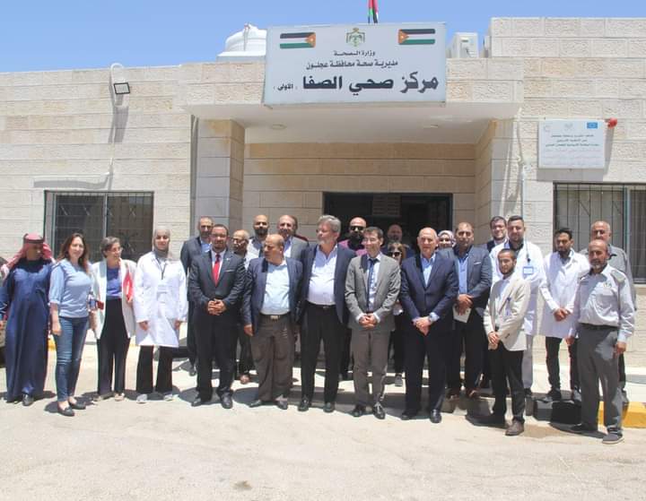 الشبول يستقبل سفيرا الاتحاد الأوروبي وإسبانيا في مراكز صحية في عجلون