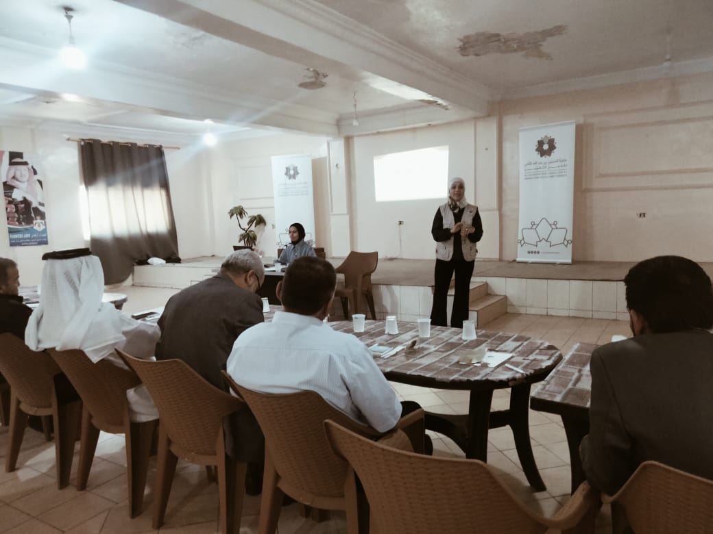جلسة تعريفية بجائزة الحسين بن عبدالله الثاني للعمل التطوعي في الهاشمي الشمالي