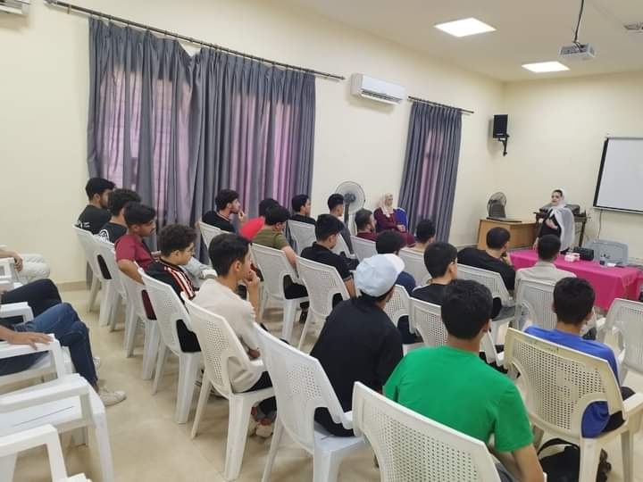 نشاط حول التربية الإعلامية في مركز شباب الرمثا