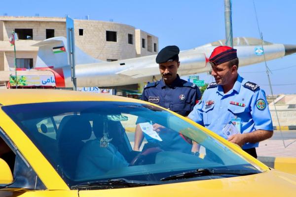 مديرية الأمن العام تنظم جولات ميدانية لنشر التوعية والتثقيف المروري