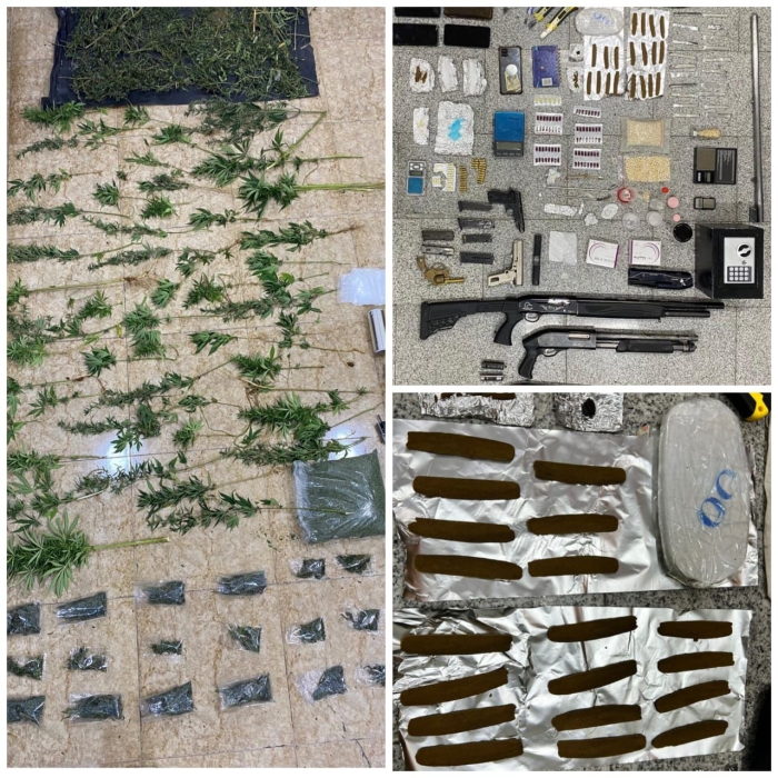 إدارة مكافحة المخدرات تنفّذ حملات أمنيّة جنوب العاصمة وعجلون ، وتتعامل مع خمس قضايا أخرى للاتجار وترويج المخدرات ...صور