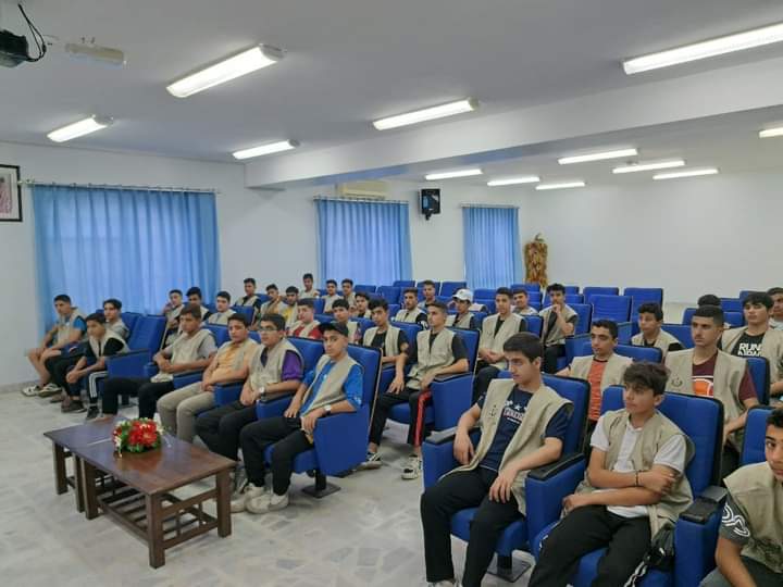 إنطلاق معسكر التدريب المهني والتعليم التقني لمديرية شباب محافظة عجلون في بيت شباب إربد