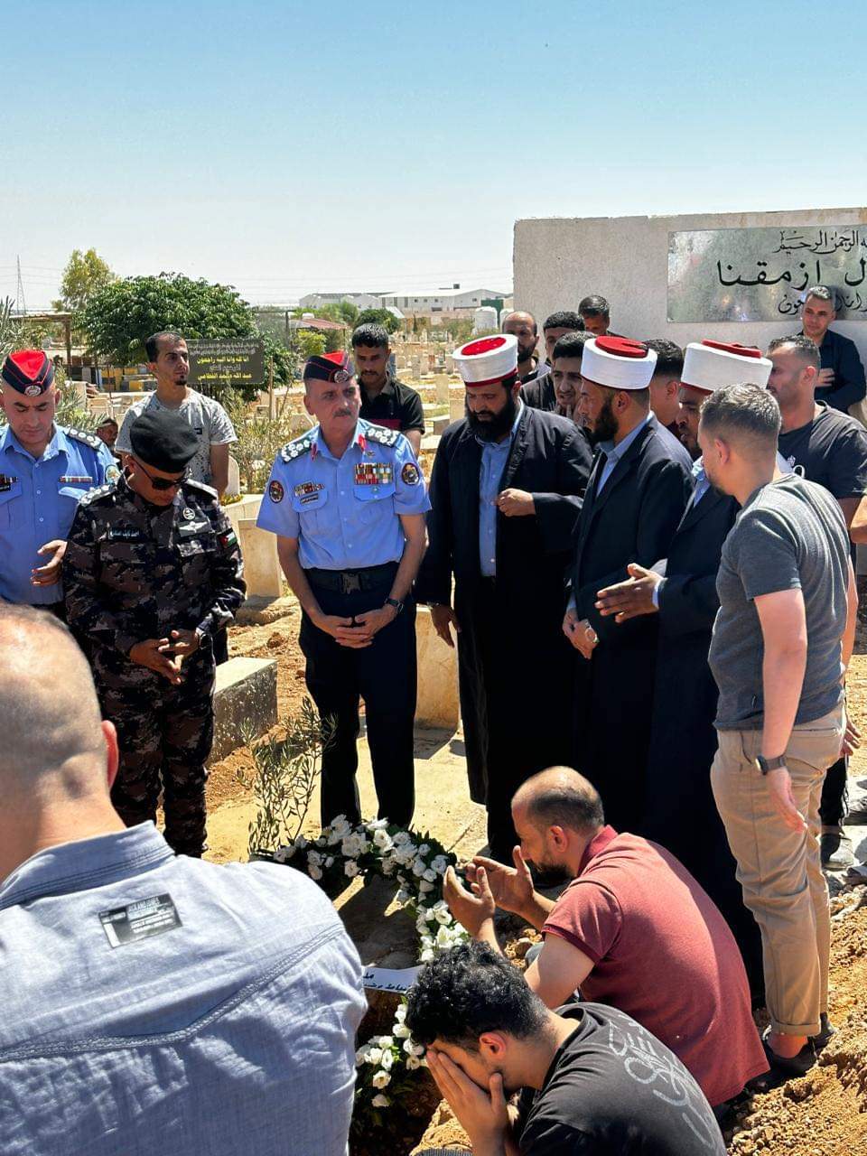 تشييع جثمان الرقيب حنين وصفي علي