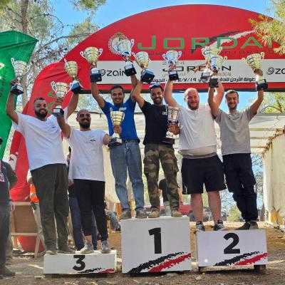 المهيرات يفوز بلقب الجولة الثانية من بطولة الأردن للدفع الرباعي ومجموعة برو