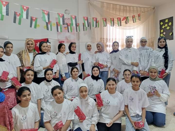 إختتام فعاليات معسكر النشاط الرياضي والبدني في مركز شابات مؤاب