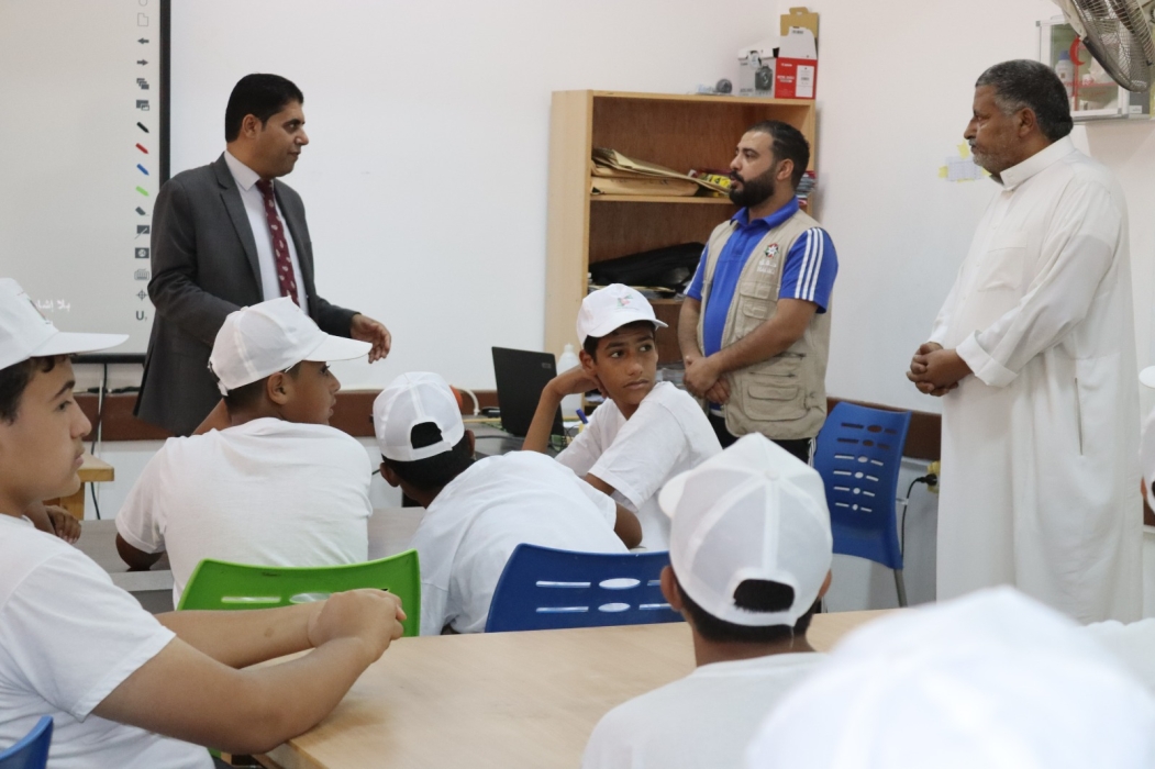 الشرفات يتابع فعاليات البرنامج الوطني بصمة