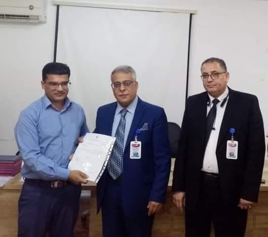 الخصاونة يكرم الكوادر التعليمية والإدارية لبرنامج التعليم المهني والتقني (BTEC)  في تربية الطيبة والوسطية....صور