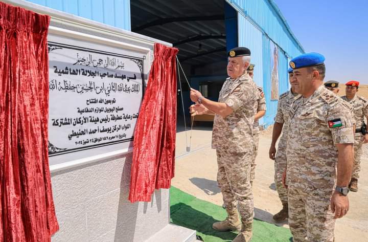 رئيس هيئة الأركان المشتركة يفتتح مصنع اليوبيل للوازم الدفاعية