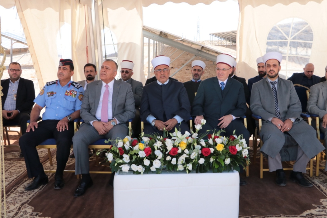 افتتاح مشروع دائرة قاضي القضاة للطاقة المتجددة في الرصيفة