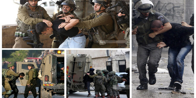 قوات الاحتلال تعتقل 23 فلسطينياً في الضفة الغربية