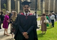 الجبور يهنئ محمد بسام حجاب الفايز بمناسبة تخرجه من بريطانيا